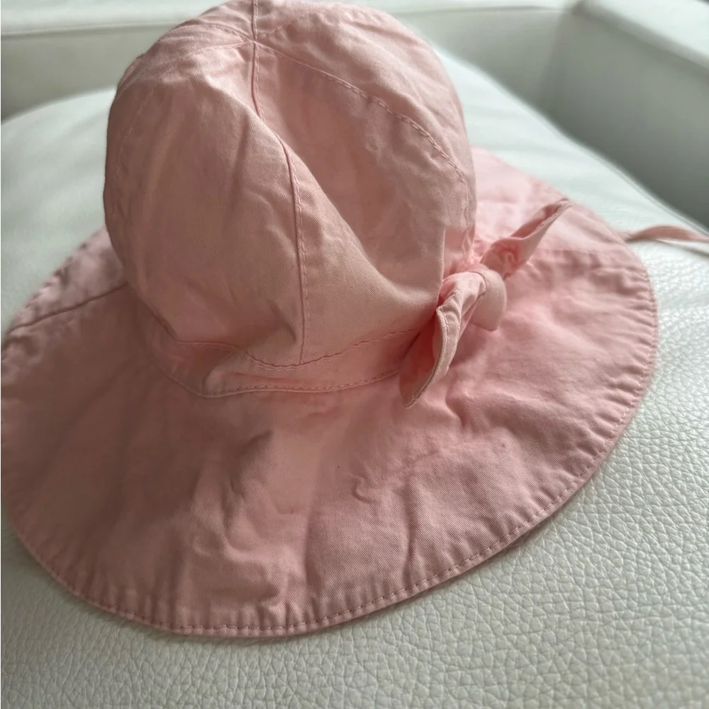 Charming Pink Sun Hat with Bow